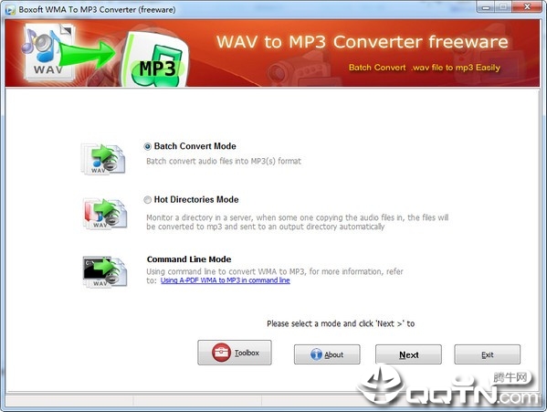 Boxoft WMA to MP3 Converte(WMA到MP3转换工具)