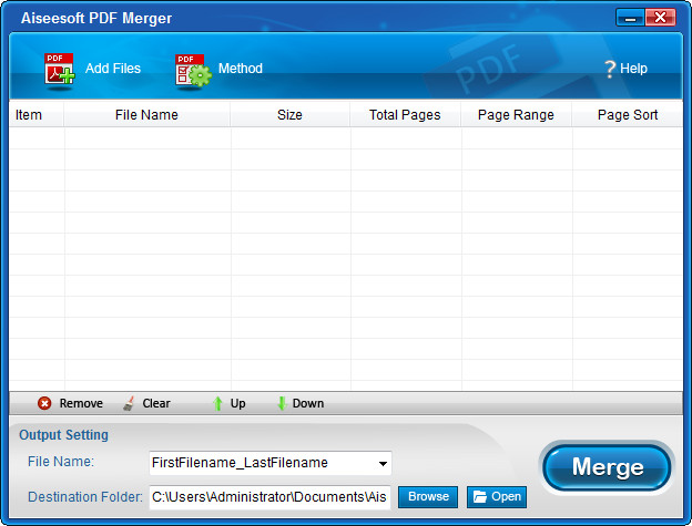 Aiseesoft PDF Merger(PDF合并软件)