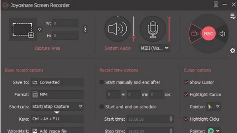 Joyoshare Screen Recorder屏幕录制软件