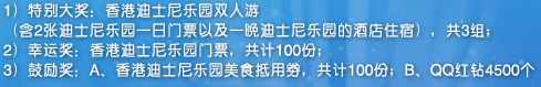 迪士尼星级款待活动 制作心中的VIP卡片就送QQ红钻