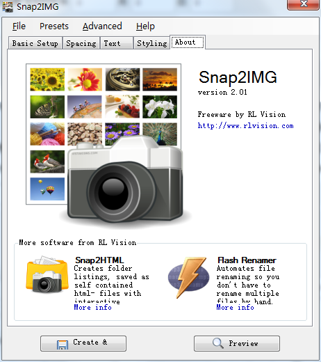 Snap2IMG(缩略图制作工具)