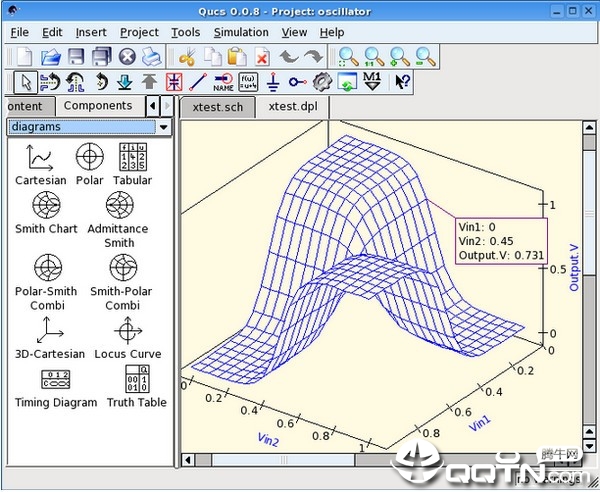 电路模拟器(Qucs)