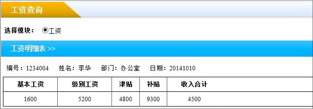  雷速工资查询系统