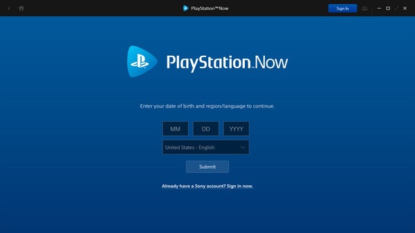 PlayStation Now(索尼云游戏平台) 