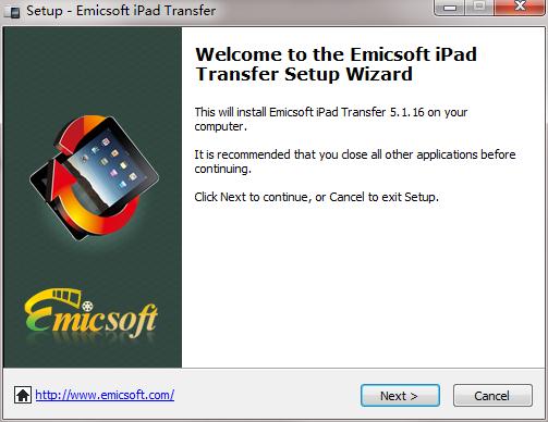 Emicsoft iPad Transfer