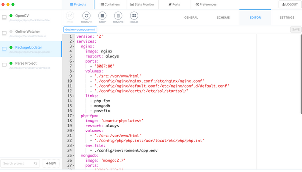 DockStation(Docker项目管理软件)