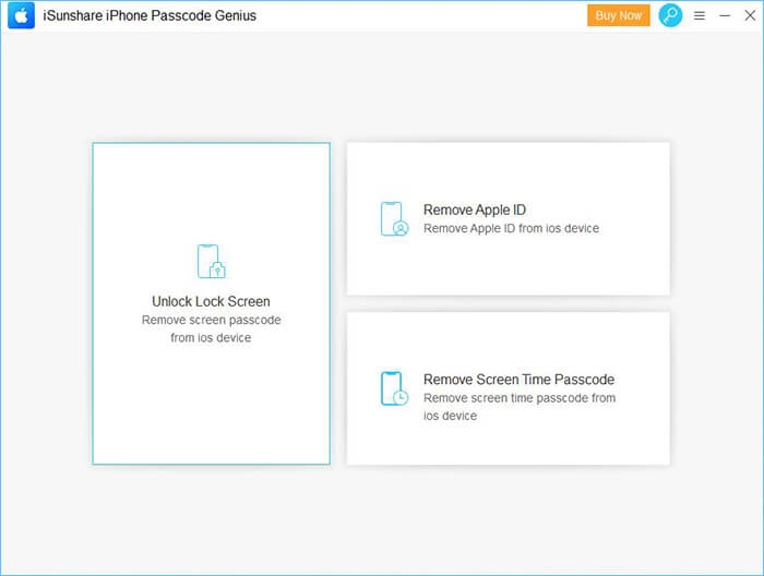 iphone专业解锁工具(iSunshare iPhone Passcode Genius)