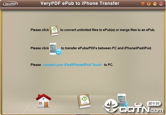 VeryPDF ePub to iPhone Transfer 