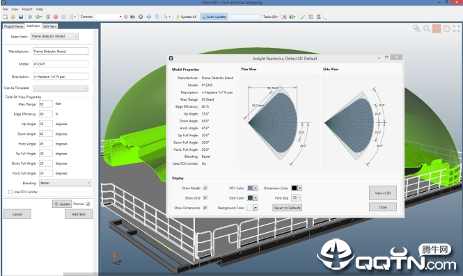 Insight Numerics Detect3D火灾映射分析软件