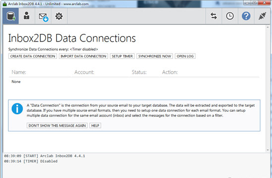 Arclab Inbox2DB数据库分析软件