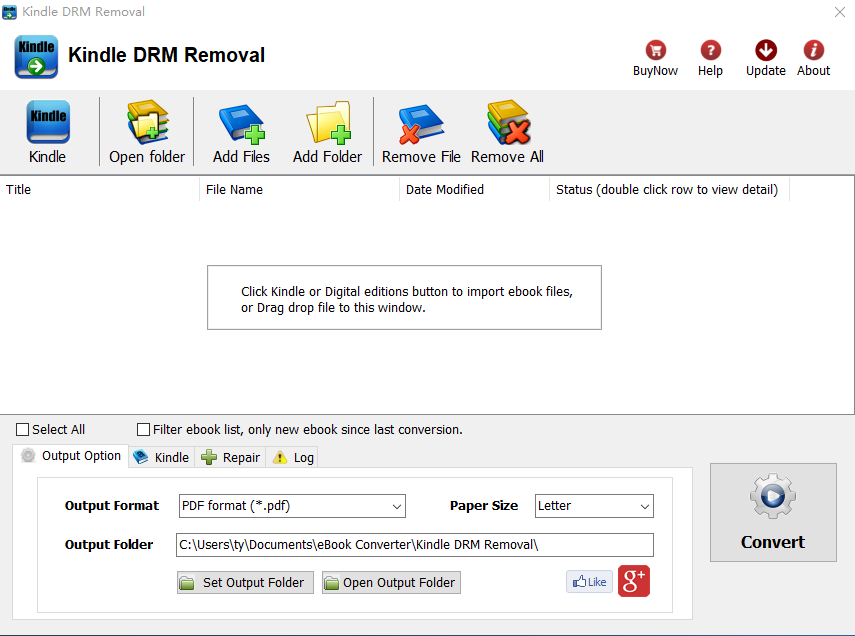 Kindle DRM Removal