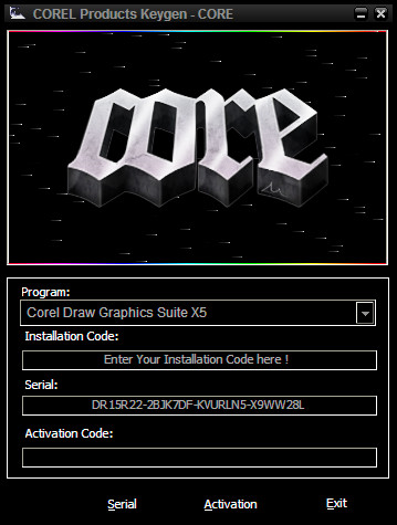 coreldraw x6注册机 64位